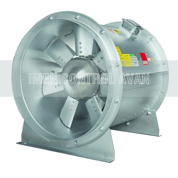 Axial axial fan